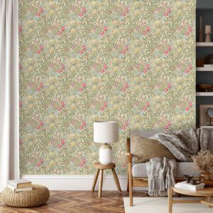 Morris Golden Lily 210398 - William Morris - Tapetshopen